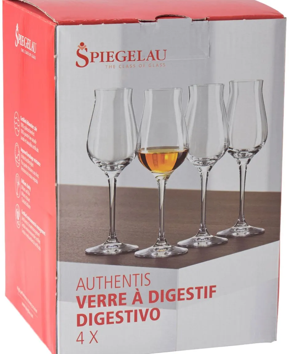 Glas<Spiegelau 4 Authentis Digestive glas 17 cl.