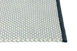 Gulvtæpper<Hay 3 Colour Rug-W140 x L200-Soft turquoise