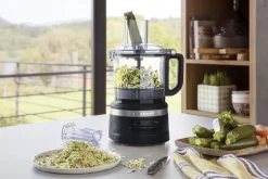 Køkkenmaskiner<KitchenAid 7 Cup foodprocessor mat sort