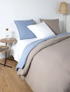Sengetøj & Lagner<Magasin du Nord Collection 100% linen col. blue blizzard Kentucky blue