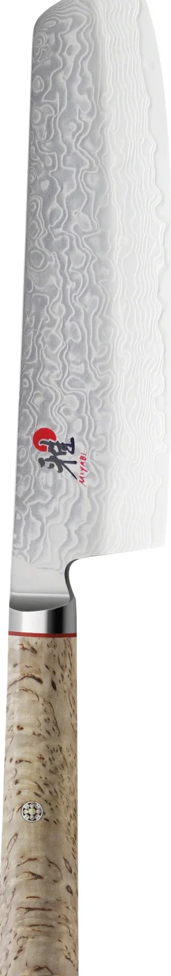 Køkkenknive & Sakse<MIYABI 5000 MCD Birk Nakiri kniv, 17 cm