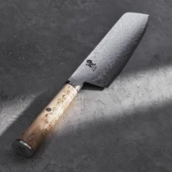 Køkkenknive & Sakse<MIYABI 5000 MCD Birk Nakiri kniv, 17 cm