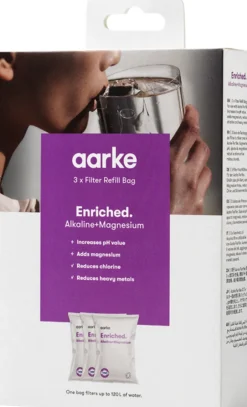 Karafler & Kander<Aarke Kitchenware 3 pack Enriched Filter granulate