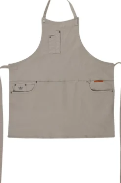 Tekstiler Til Køkkenet<DutchDeluxes 5 Pocket Slim Fit Apron Grey-Green