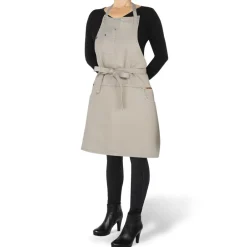 Tekstiler Til Køkkenet<DutchDeluxes 5 Pocket Slim Fit Apron Grey-Green