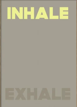 Plakater & Rammer<Poster & Frame A Love Story by Anne Mark Møller - Inhale Exhale Flerfarvet