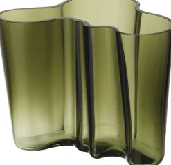 Vaser & Urtepotteskjulere<Iittala Aalto vase 16 cm - mosgrøn