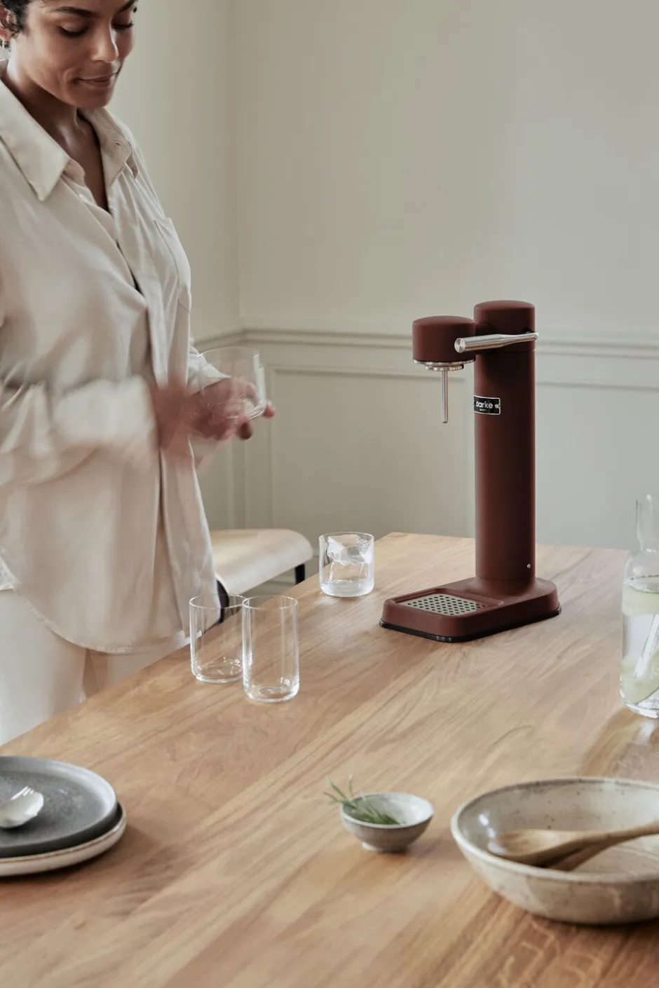 Køkkenmaskiner<Aarke Kitchenware Aarke Carbonator 3 Burgundy