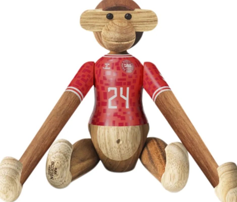 Figurer & Skulpturer<Kay Bojesen Abe x DBU Herre 2024 mini teak/limba