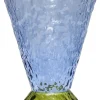 Vaser & Urtepotteskjulere<Hübsch Abyss Vase Lyseblå/ Olive