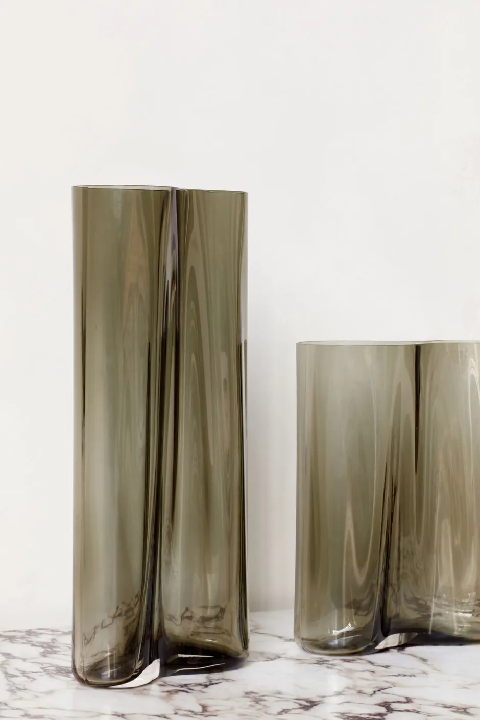 Vaser & Urtepotteskjulere<Audo Copenhagen Aer Vase, 33, Smoke