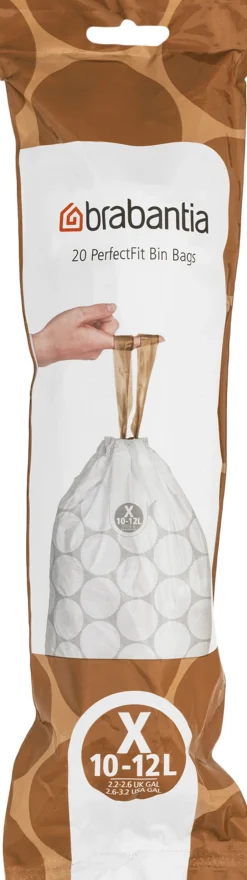 Skraldespande<Brabantia Affaldspose X 10-12 ltr.
