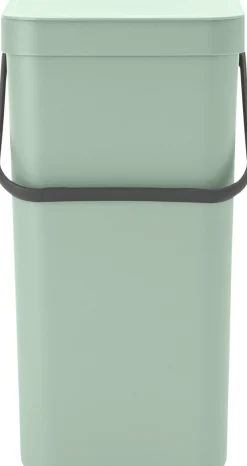 Skraldespande<Brabantia Affaldsspand m/låg sort.kon. 16 ltr
