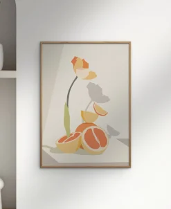 Plakater & Rammer<Poster & Frame Affordable Art Prints x Kintsugi99 - Monochrome Elegance Flerfarvet