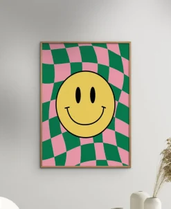 Plakater & Rammer<Poster & Frame Affordable Art Prints x Kintsugi99 - Checkered Bliss Flerfarvet