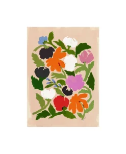 Plakater & Rammer<Poster & Frame Affordable Art Prints x Megan Galante - Vibrant Floral Abstract Flower Flerfarvet