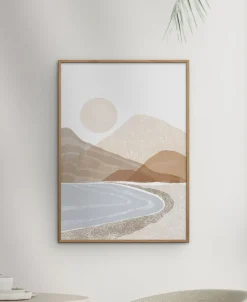 Plakater & Rammer<Poster & Frame Affordable Art Prints x Melloi Art Prints - Beach Sunset Art Flerfarvet