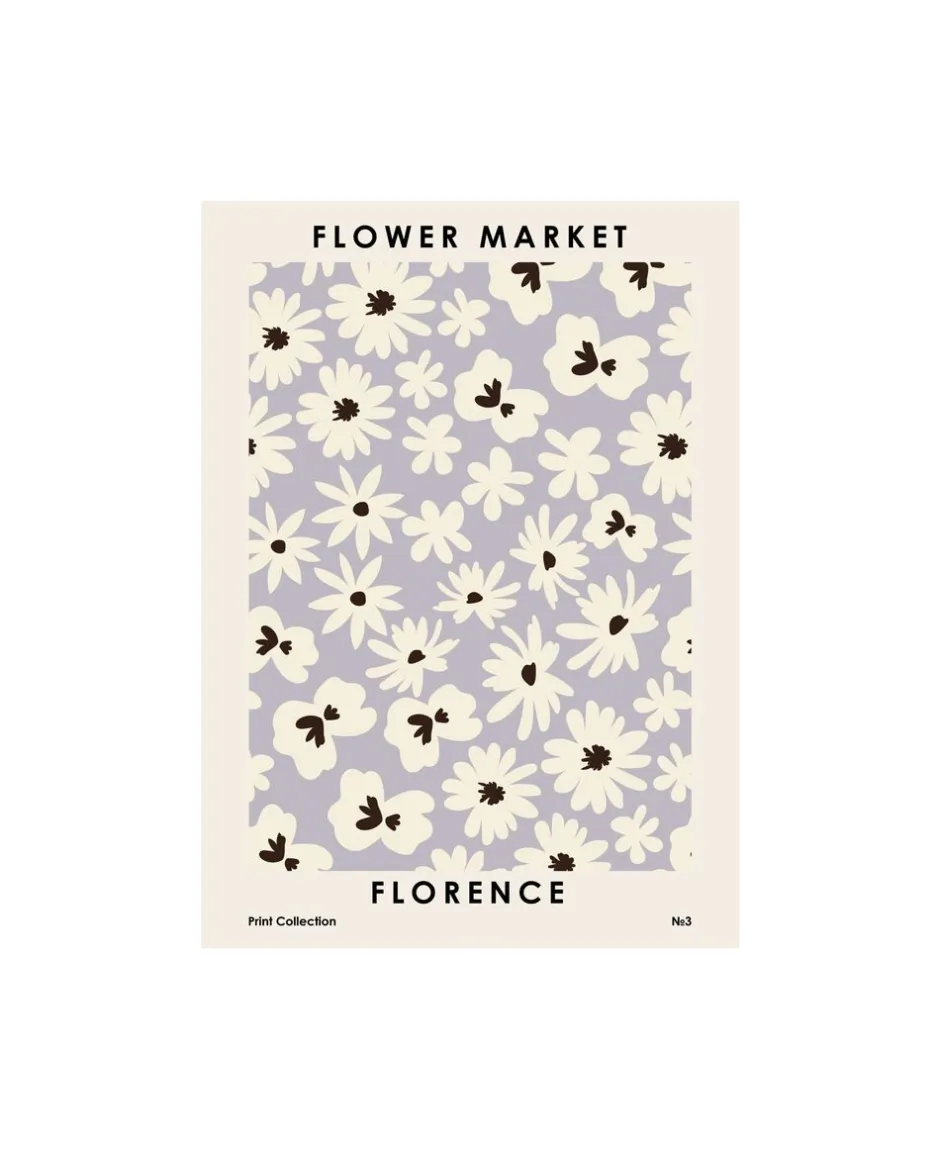 Plakater & Rammer<Poster & Frame Affordable Art Prints x NKTN - Flower Market Florence Flerfarvet