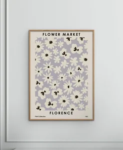 Plakater & Rammer<Poster & Frame Affordable Art Prints x NKTN - Flower Market Florence Flerfarvet