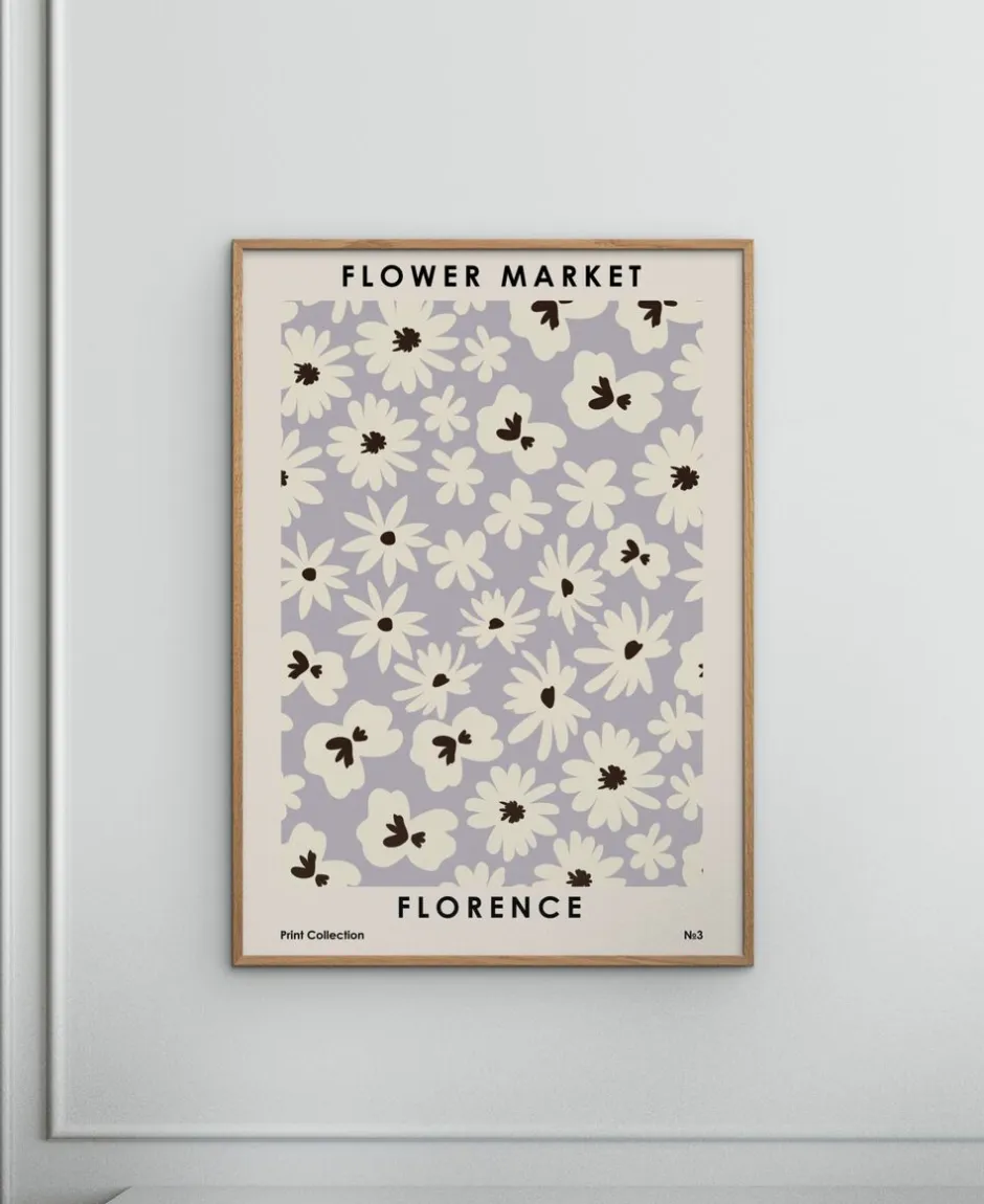 Plakater & Rammer<Poster & Frame Affordable Art Prints x NKTN - Flower Market Florence Flerfarvet