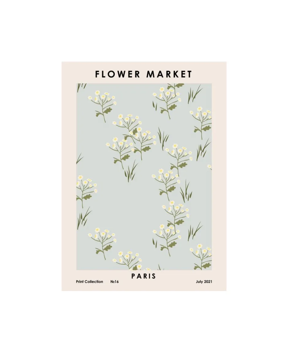 Plakater & Rammer<Poster & Frame Affordable Art Prints x NKTN - Flower Market Paris Flerfarvet