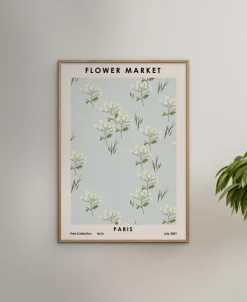 Plakater & Rammer<Poster & Frame Affordable Art Prints x NKTN - Flower Market Paris Flerfarvet