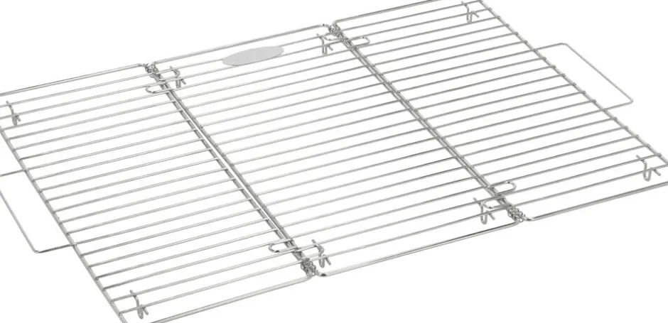 Bageartikler<Blomsterberg Afkølingsrist foldbar 48 x 32,5 x 1,5 cm Stål