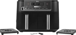 Køkkenmaskiner<Ninja Airfryer MAX Dual Zone 2470W 9. 5 L + TEMP