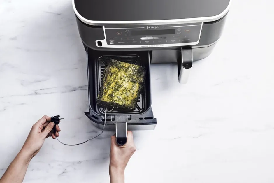 Køkkenmaskiner<Ninja Airfryer MAX Dual Zone 2470W 9. 5 L + TEMP