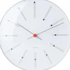 Ure & Vejrstationer<Arne Jacobsen Clocks AJ bankers væg-ur 29 cm.