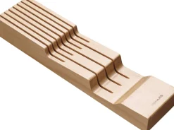 Køkkenknive & Sakse<Fiskars All Steel knivblok skuffe, træ
