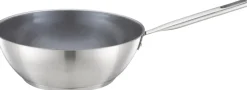 Gryder & Pander<Fiskars All Steel wok 28 cm u/låg