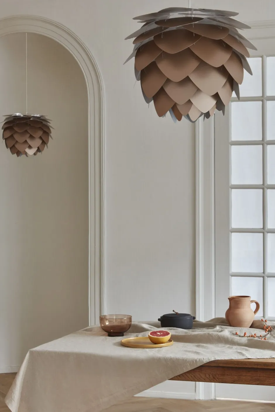 Lampeskærme|Pendler<UMAGE Aluvia Mini, Ø40 Brushed bronze