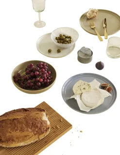 Tallerkener<Hübsch Amare Middagstallerken Lyseblå