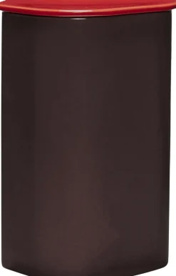Opbevaring<Hübsch Amare Opbevaring med låg Large Burgundy/Rød