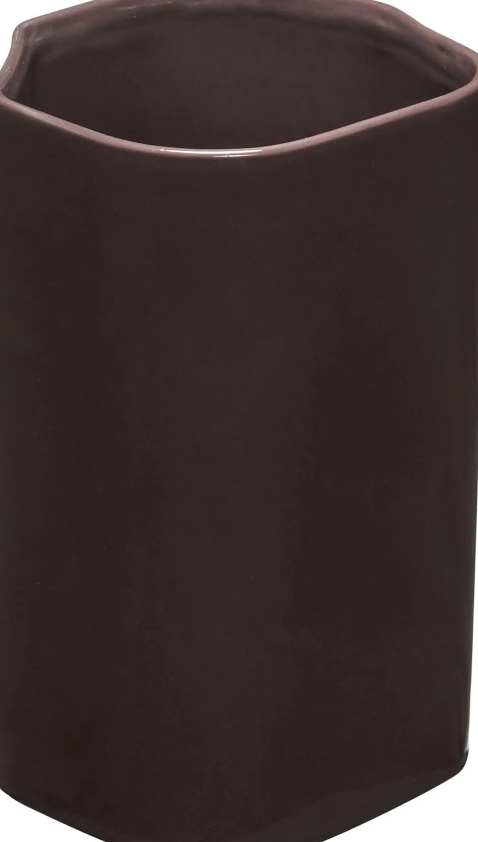 Opbevaring<Hübsch Amare Opbevaring med låg Large Burgundy/Rød