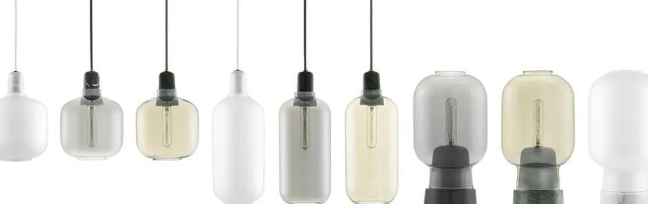 Pendler<Normann Copenhagen Amp lille hvid
