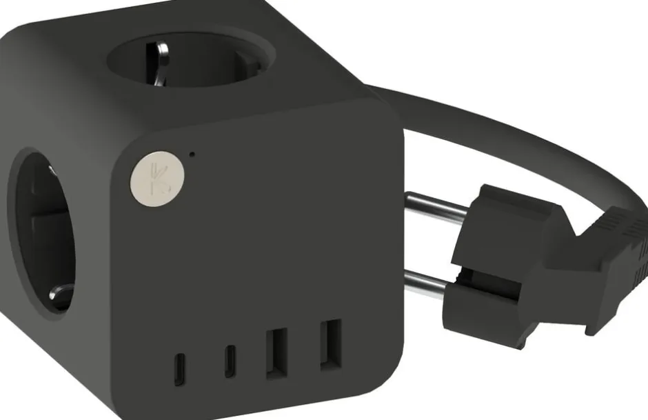 Elektronik<Kreafunk Ampie wired Multistik strømstation