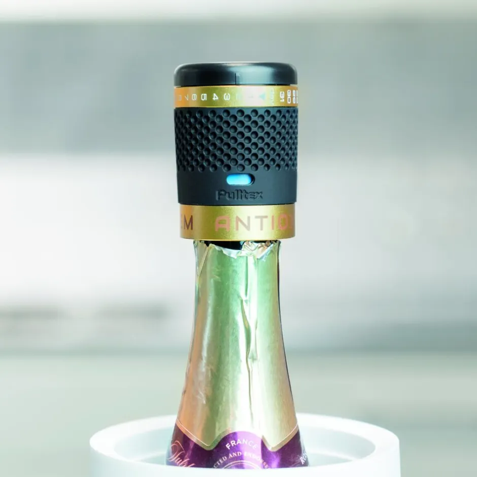 Bar & Vin<PULLTEX AntiOx Champagne stopper guld