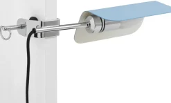 Bordlamper<Hay Apex Clip Lamp Pastel blue