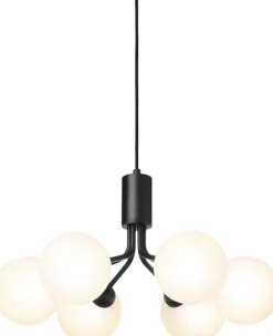 Pendler<Nuura Apiales 6, satin black / opal