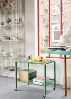 Møbler<Hay Arcs Trolley Low-Soft jade