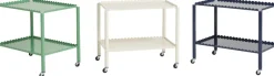Møbler<Hay Arcs Trolley Low-Steel blue