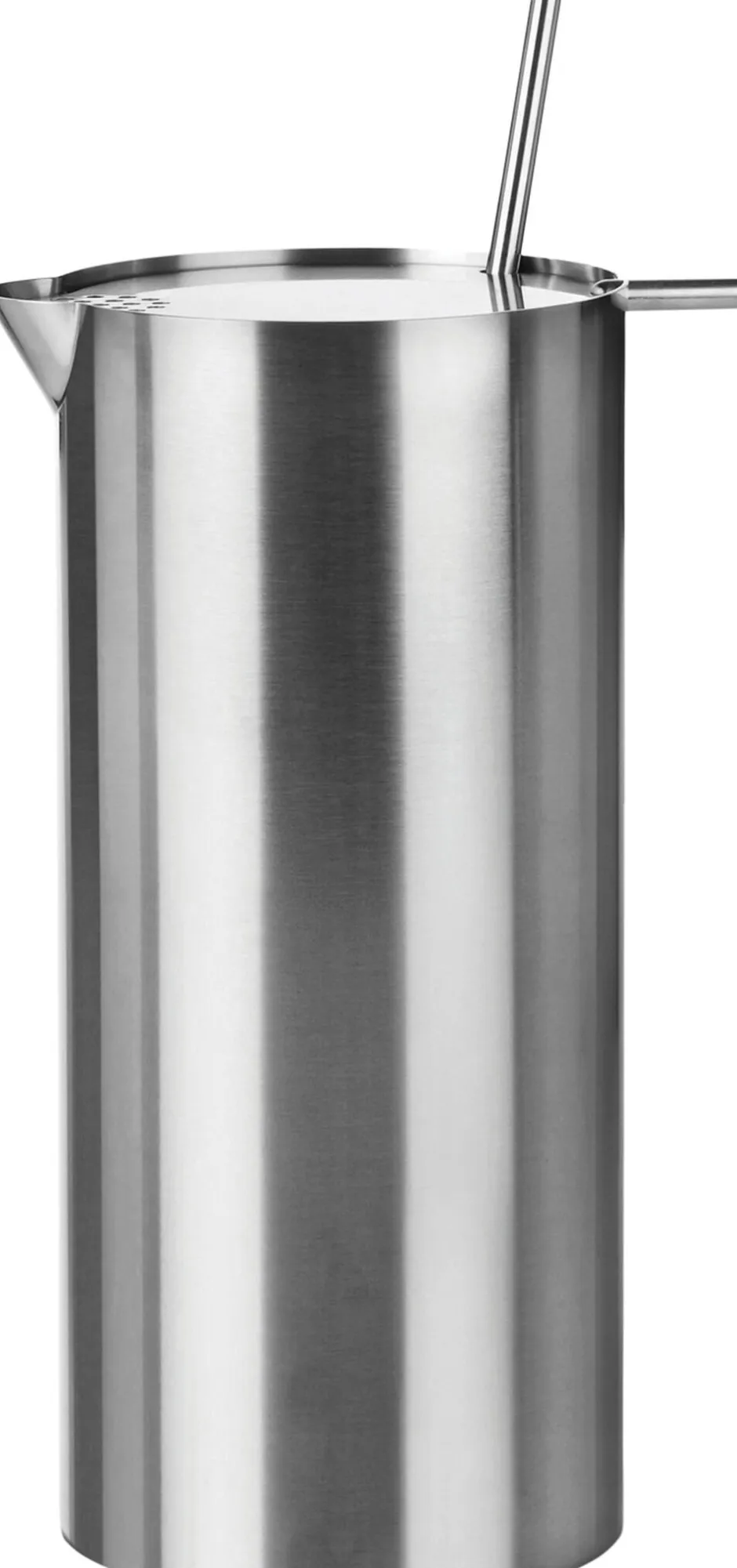 Bar & Vin<Stelton Arne Jacobsen martini mixer med mixer ske 1 l, steel