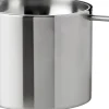 Kontorartikler<Stelton Arne Jacobsen vippeaskebæger H 6,5 cm steel