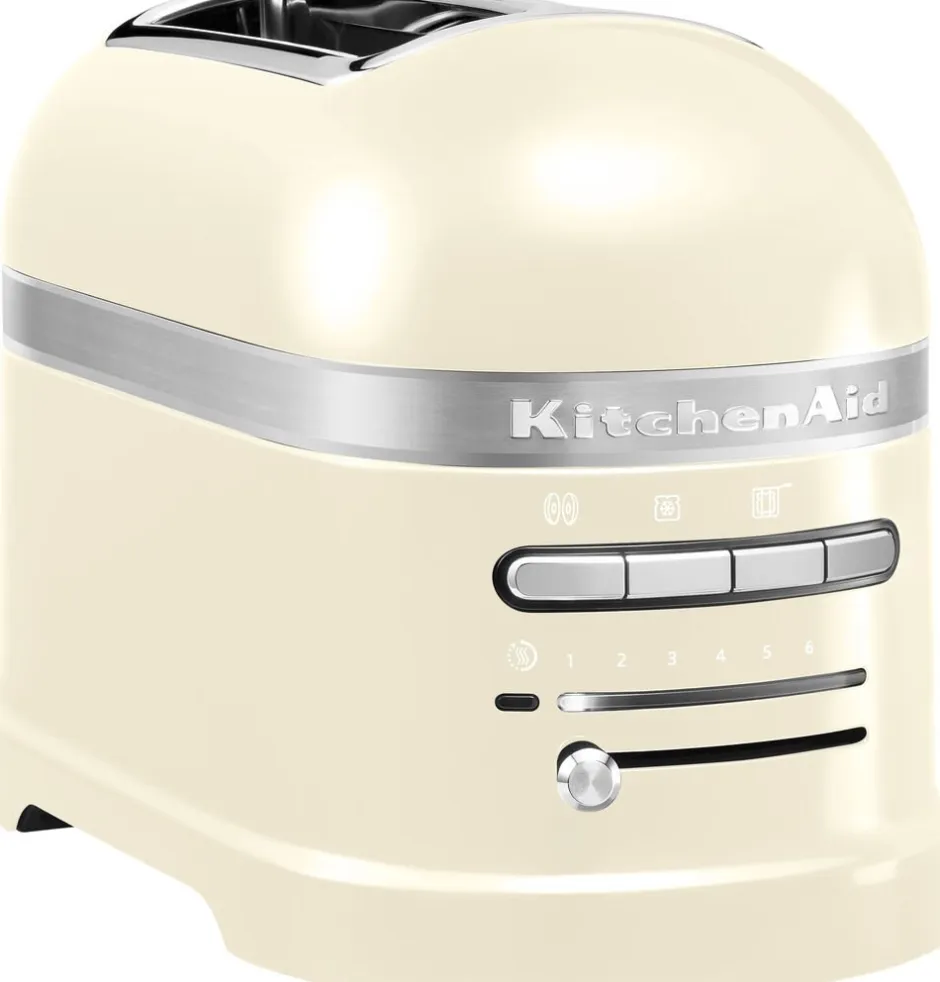 Køkkenmaskiner<KitchenAid Artisan Brødrister 2 Skiver Creme