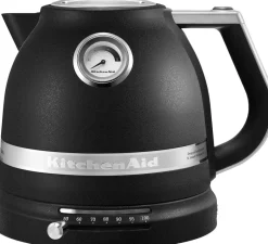 Køkkenmaskiner<KitchenAid Artisan elkedel creme 1,5 liter Rustic black