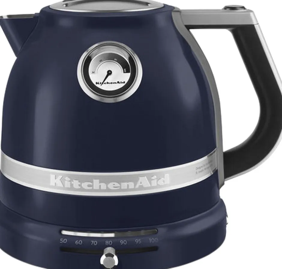 Køkkenmaskiner<KitchenAid Artisan elkedel creme 1,5 liter Ink blue