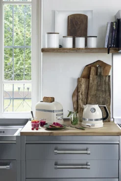 Køkkenmaskiner<KitchenAid Artisan elkedel 1,5 liter Creme