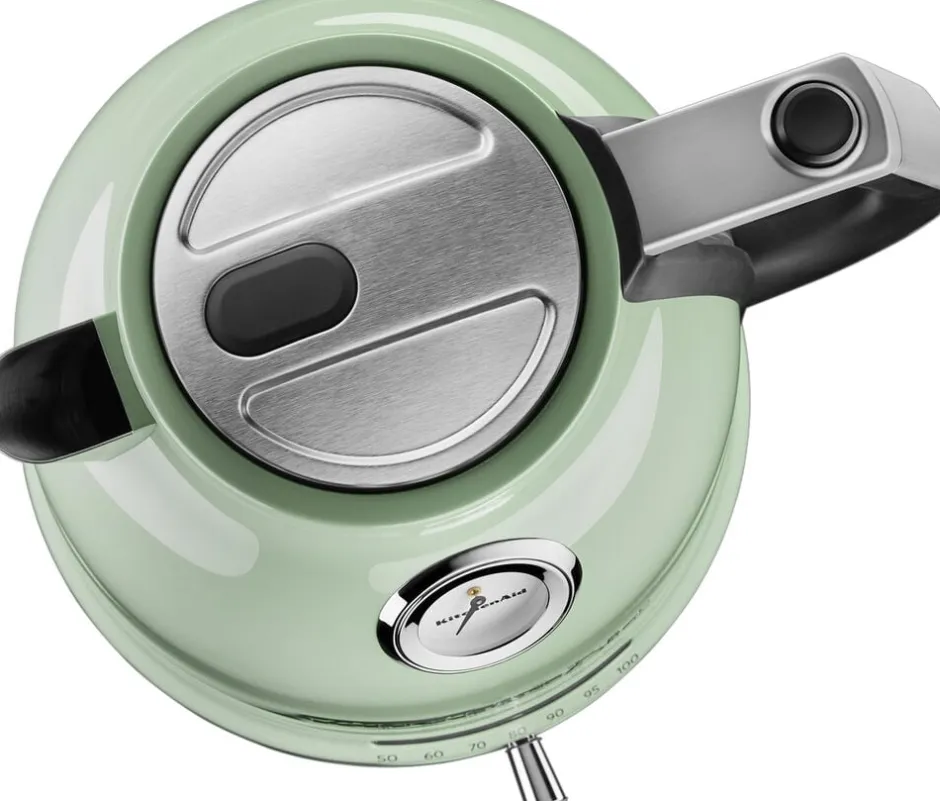 Køkkenmaskiner<KitchenAid Artisan elkedel creme 1,5 liter Pistacie